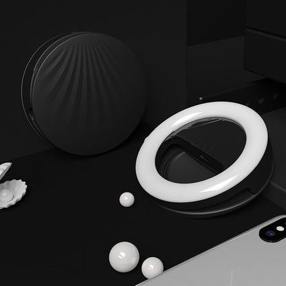 Rechargeable Selfie Light Clip for Beauty and Flash Fill - Black Tristar Online