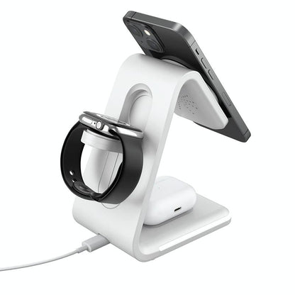 3 In 1 Magnetic Wireless Vertical Charger - Black Tristar Online