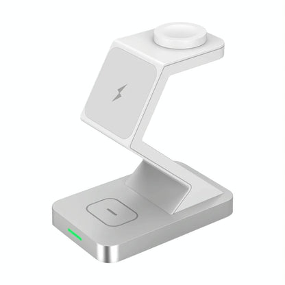 15W 3 In 1 Magnetic Wireless Charger For Iphone Watch Airpods - Black Tristar Online