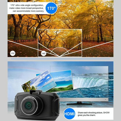 2.7 Lcd Car Dvr Camera with 170 Degree Wide Angle 2304 x 1296p Hd Screen Tristar Online