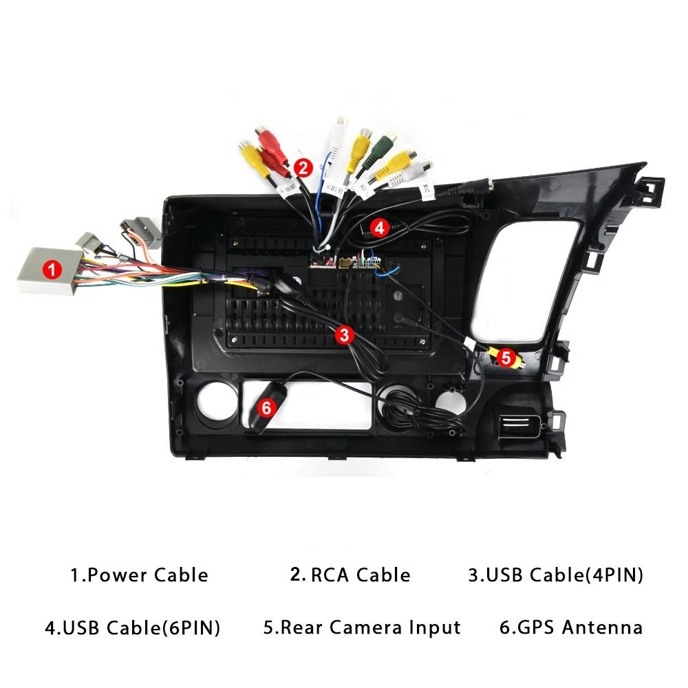 10.1 Inch Android Navigation For Honda Civic - Standard + 12 Light Camera 2 + 32G Tristar Online