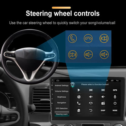 10.1 Inch Android Navigation For Honda Civic - Standard + 12 Light Camera 2 + 32G Tristar Online