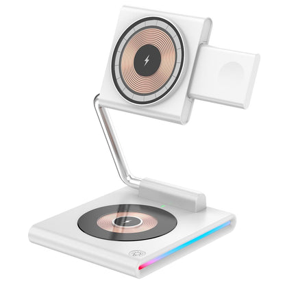 15W Foldable Magnetic Wireless Charger - Black Tristar Online