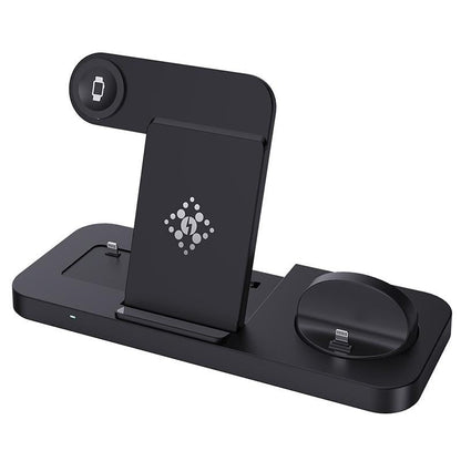 6 In 1 Foldable Vertical Wireless Charger - Black Tristar Online