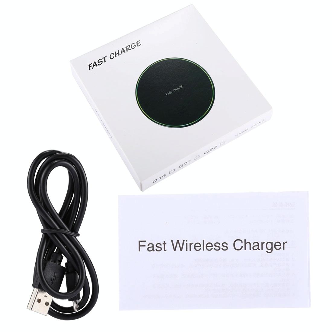 Quick Charge Wireless Charger With Led Indicator - Black Tristar Online