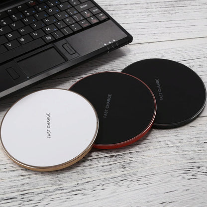 Quick Charge Wireless Charger With Led Indicator - Black Tristar Online