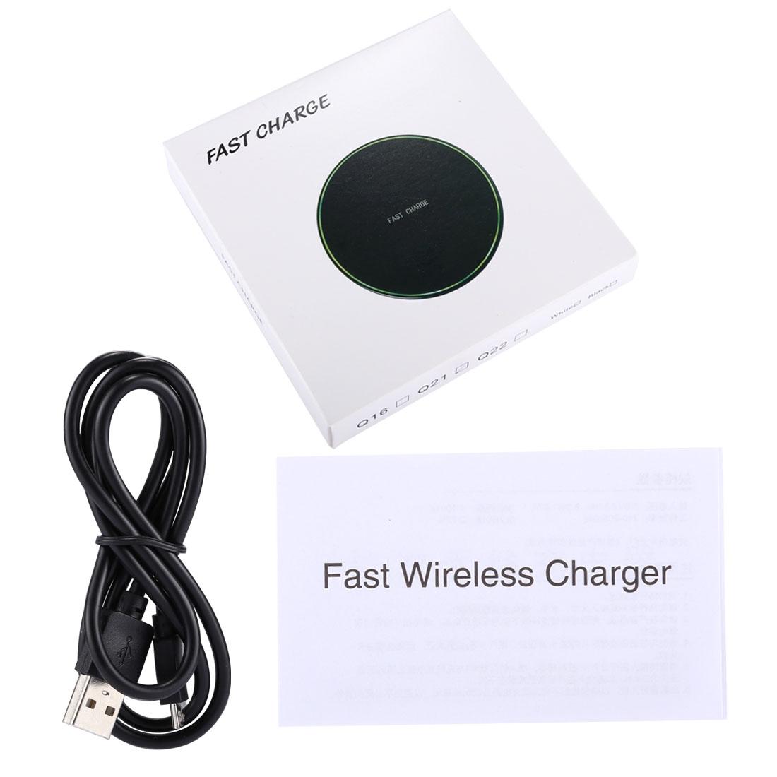 Quick Charge Wireless Charger With Led Indicator - Black Tristar Online