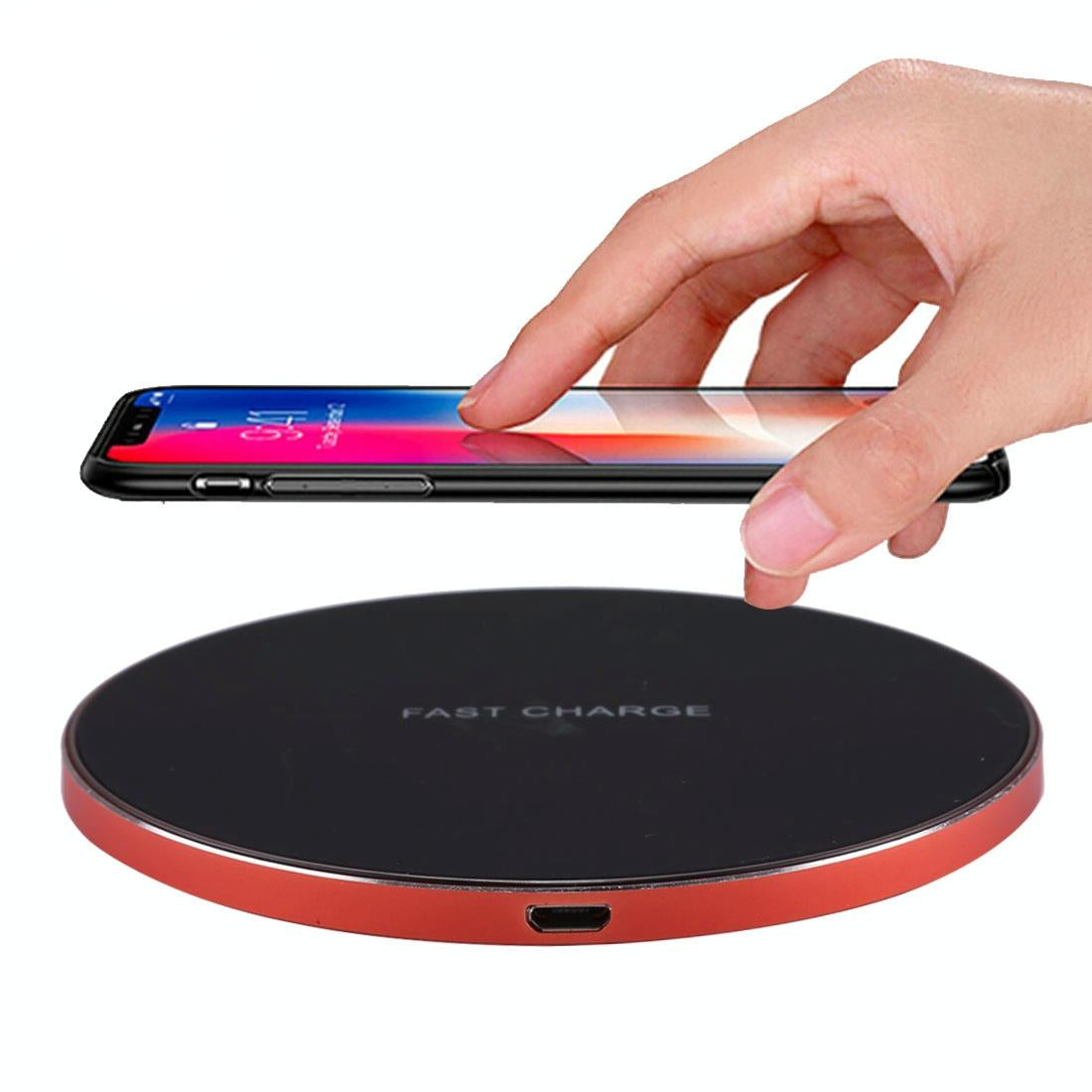 Quick Charge Wireless Charger With Led Indicator - Black Tristar Online