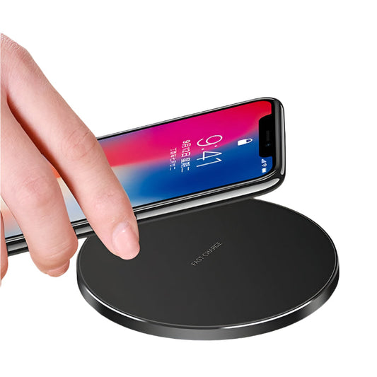 Ultra Thin Wireless Fast Charging Pad - Black Tristar Online