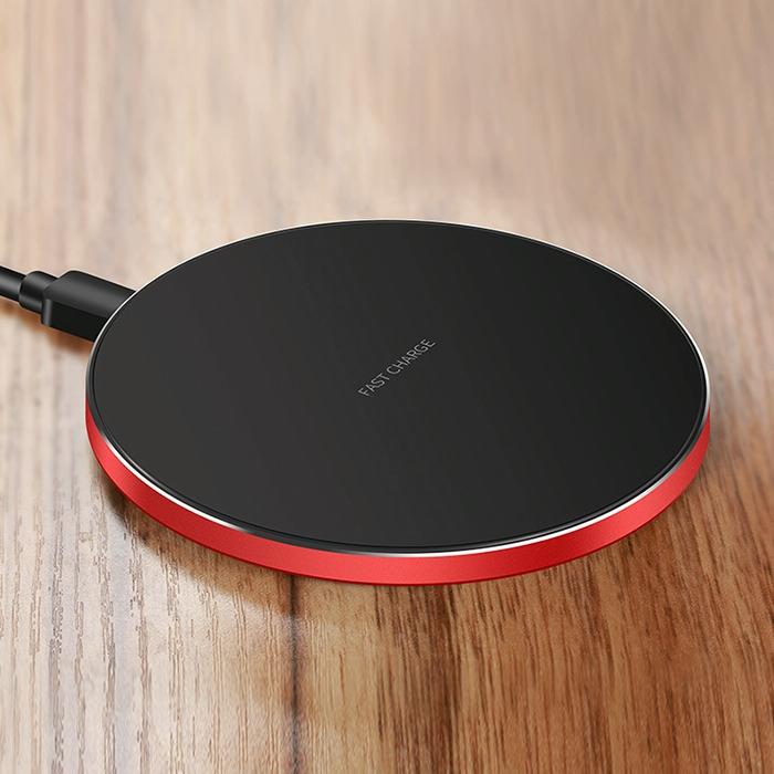 Ultra Thin Wireless Fast Charging Pad - Black Tristar Online