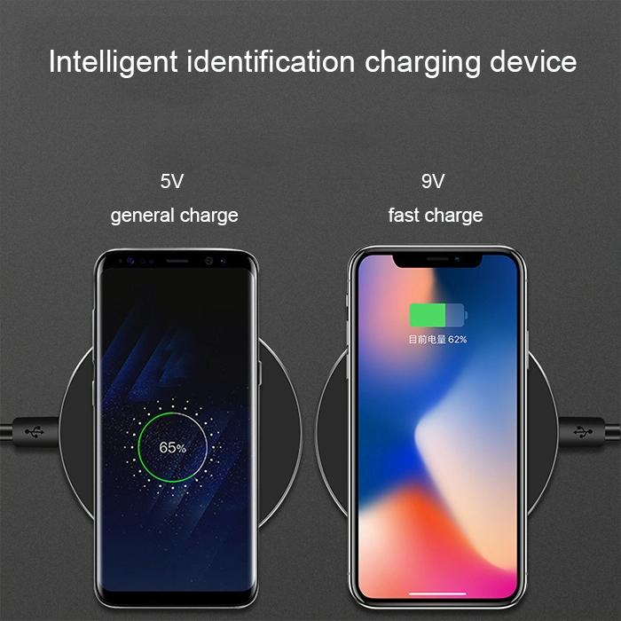 Ultra Thin Wireless Fast Charging Pad - Black Tristar Online
