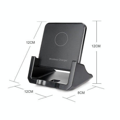 10W Vertical Wireless Charger For Mobile Phones Black Tristar Online