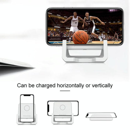 10W Vertical Wireless Charger For Mobile Phones Black Tristar Online