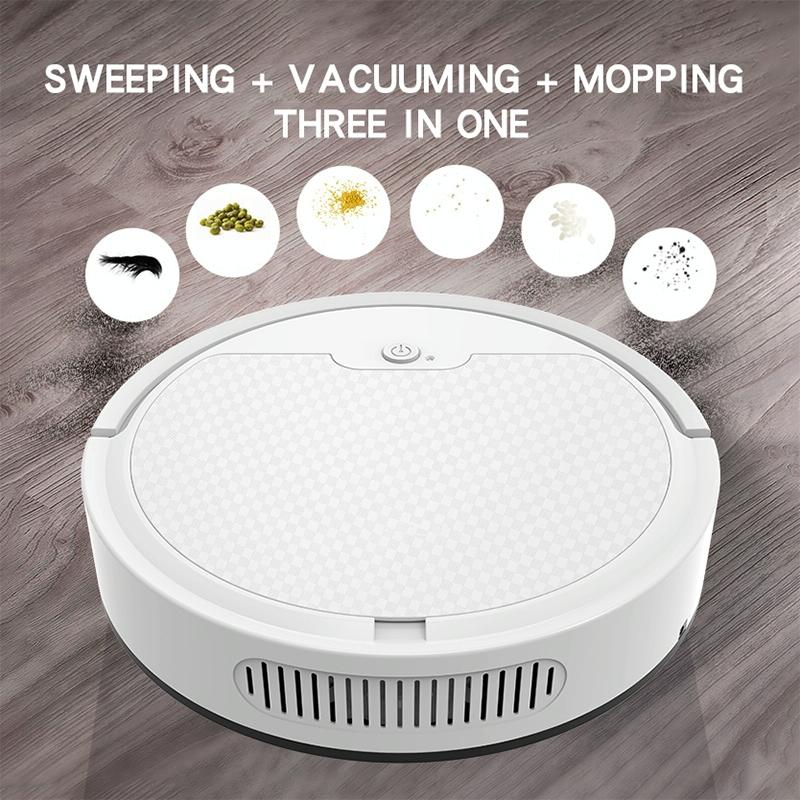Smart Path-charging Sweeping Robot for Household - Black Tristar Online