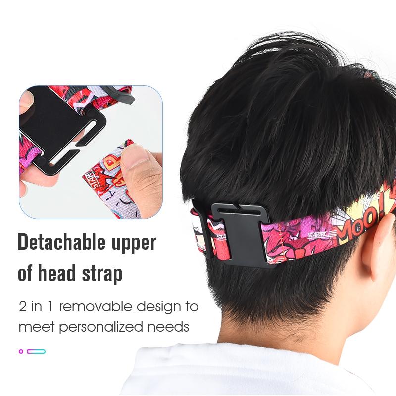 Universal Action Camera Head Strap Mount - Black Tristar Online