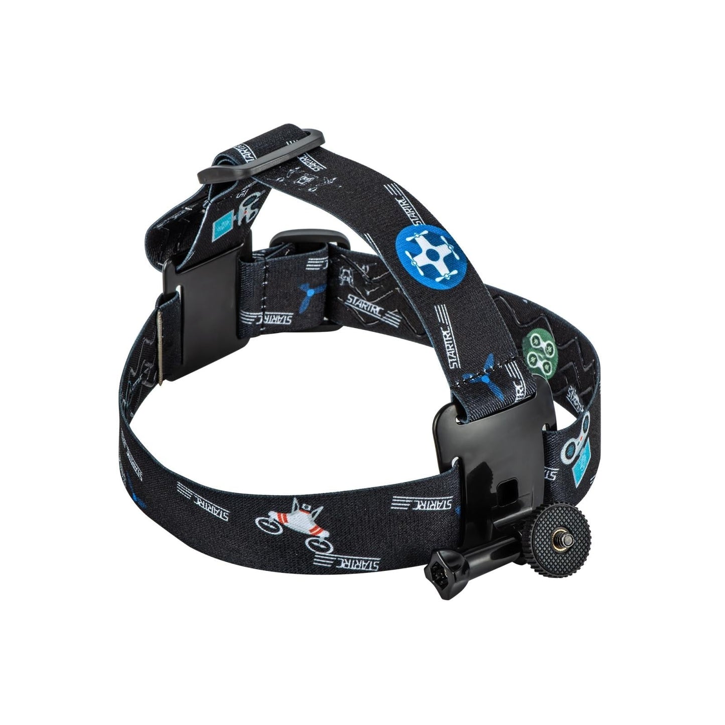 Universal Action Camera Head Strap Mount - Black Tristar Online