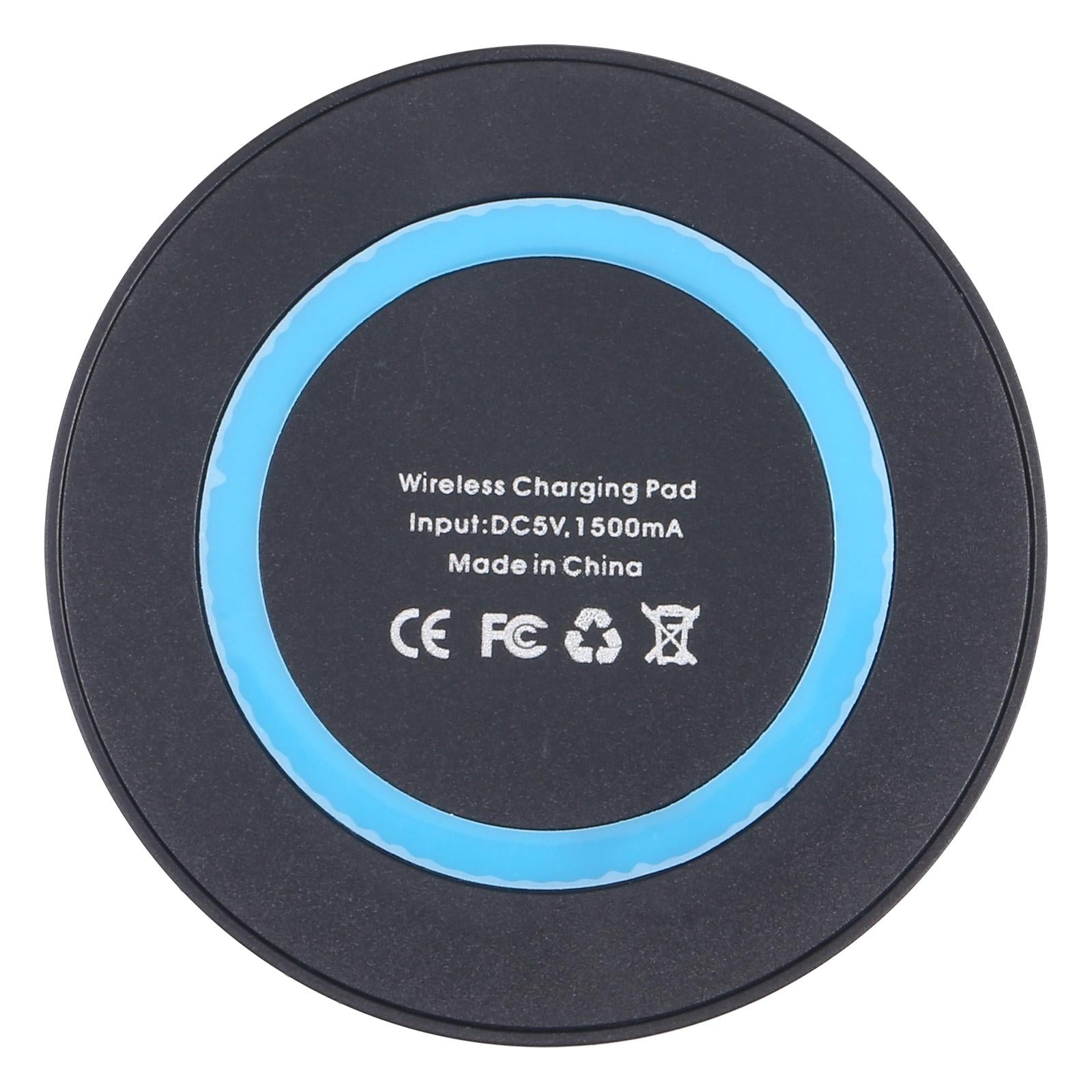 Universal 5W Round Wireless Charger - Black Tristar Online