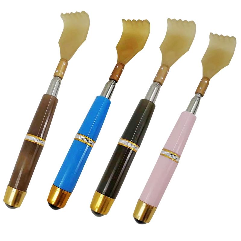 Retractable Back Scratcher With Magnetic Tickler - Pink Tristar Online