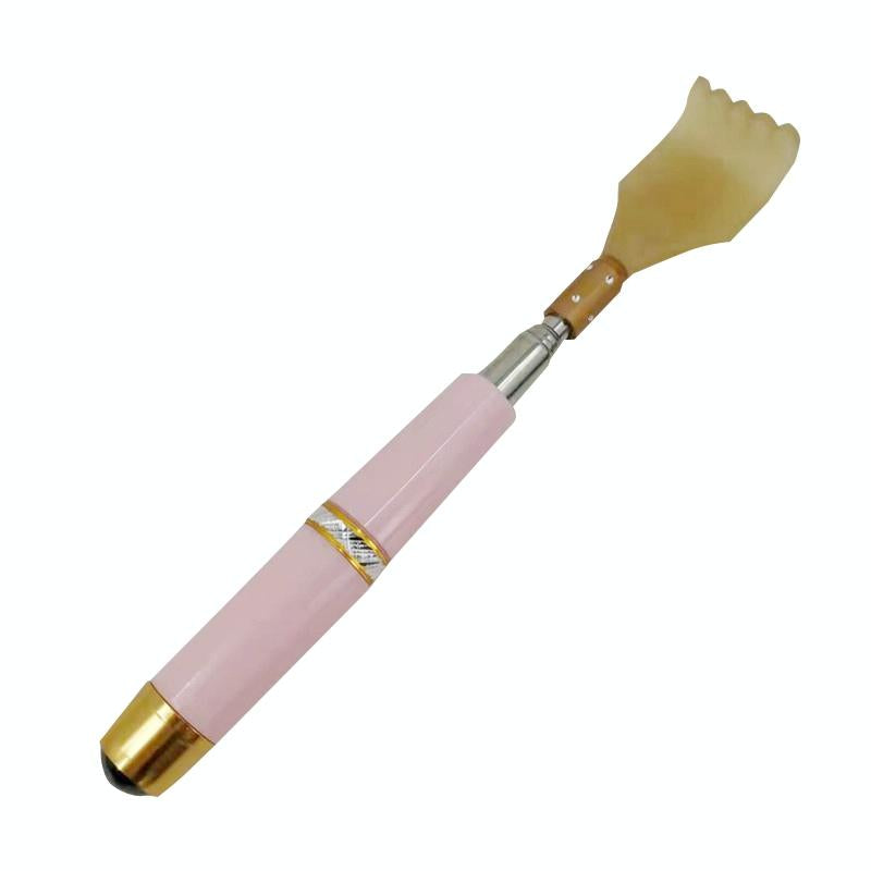 Retractable Back Scratcher With Magnetic Tickler - Pink Tristar Online