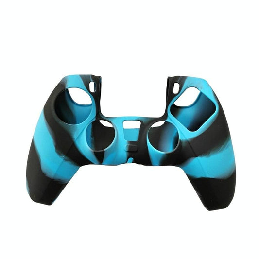 2-pack Non-slip Silicone Handle Covers for Ps5 Controllers - Black Blue Tristar Online