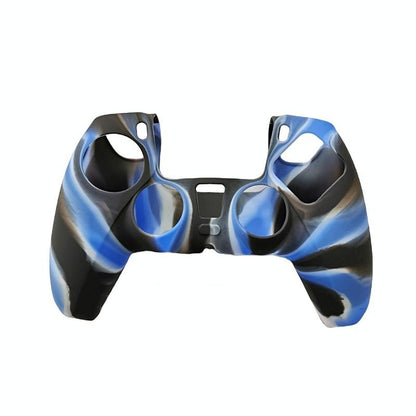 2-pack Non-slip Silicone Handle Covers for Ps5 Controllers - Black Blue Tristar Online