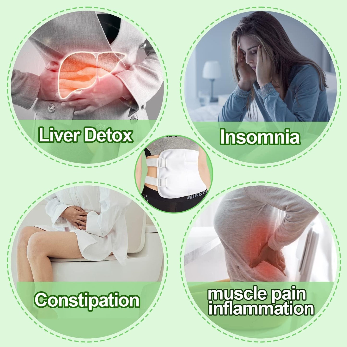 Reusable Sleep Belt For Conditioning Fits All Sizes - Pink Tristar Online