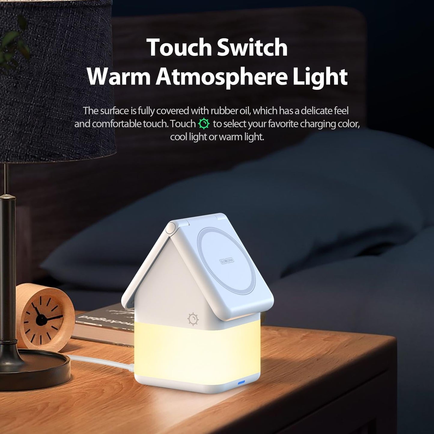 4 In 1 15W Magnetic Wireless Charger White Tristar Online