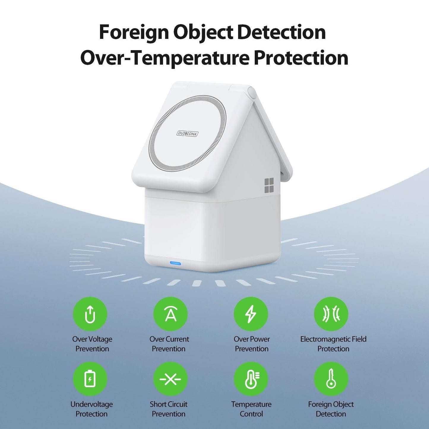 4 In 1 15W Magnetic Wireless Charger White Tristar Online