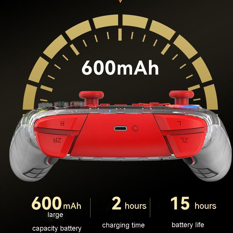 Wireless Dual Vibration Gamepad for Ps3 / Ps4 with Rgb Lights - Green Tristar Online