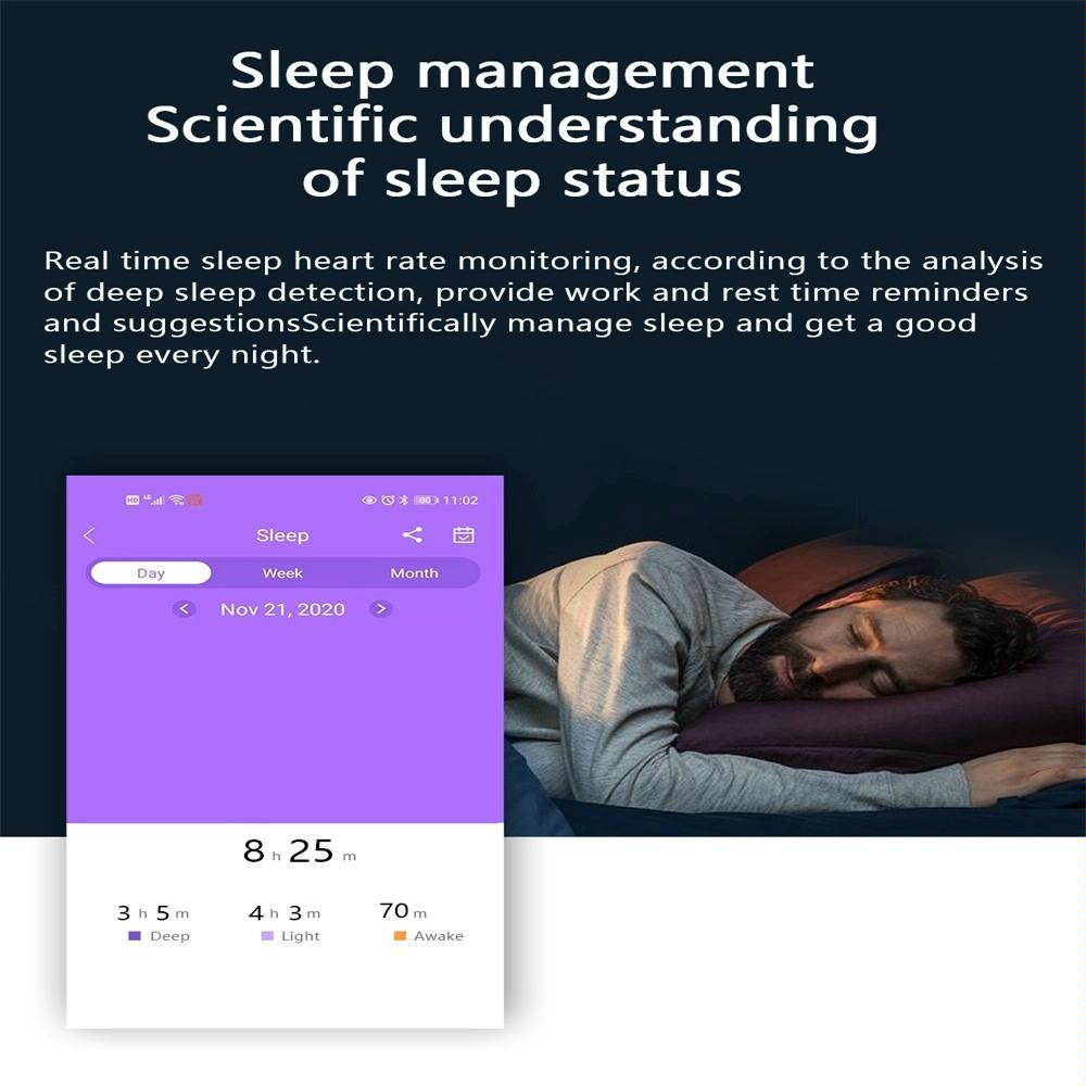 Waterproof Smart Watch With Heart / Bp / Oxygen / Sleep Monitoring - Ip68 - Gold Tristar Online