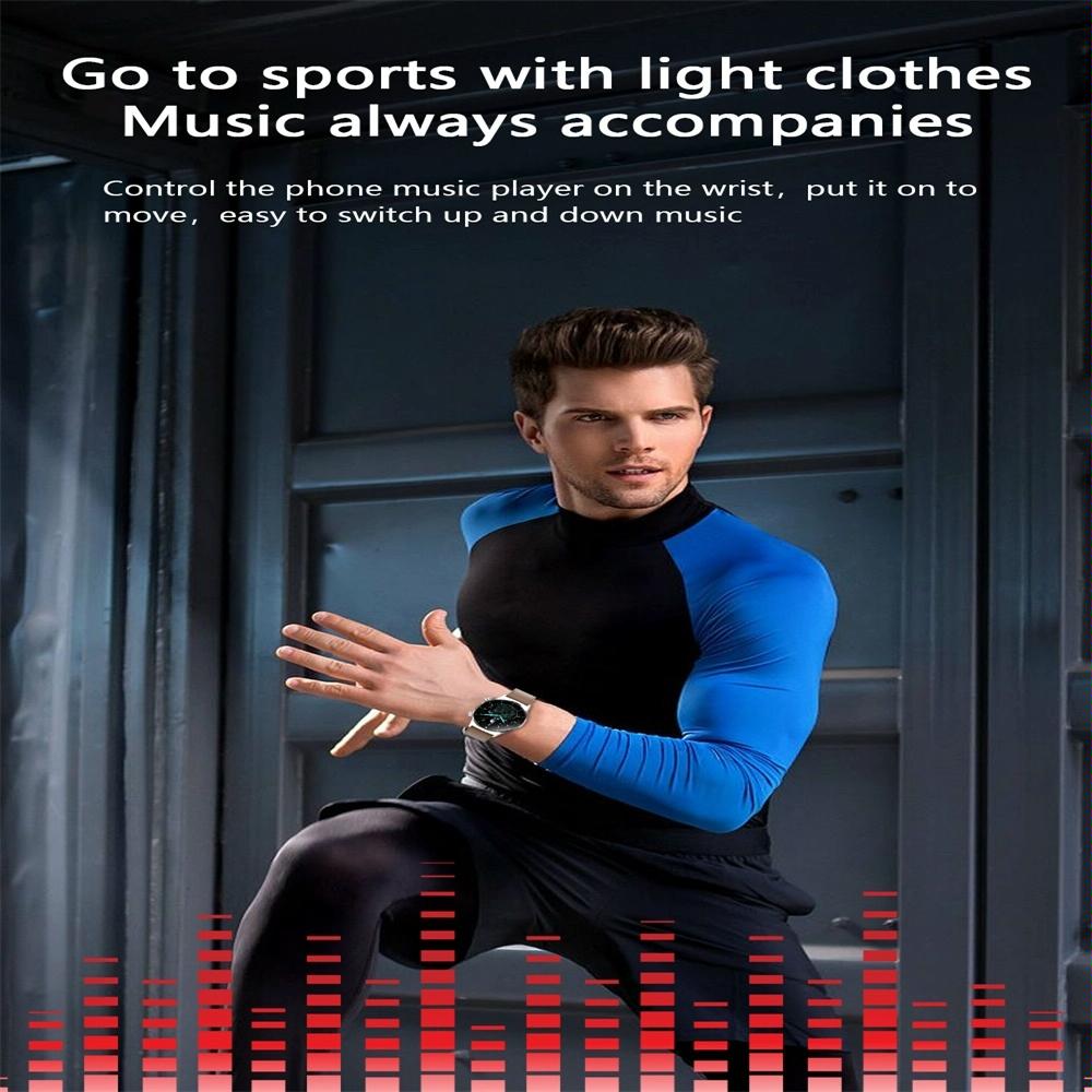 Waterproof Smart Watch With Heart / Bp / Oxygen / Sleep Monitoring - Ip68 - Gold Tristar Online