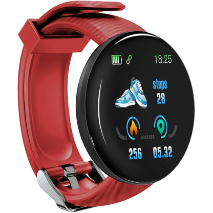Smart Watch With Call Reminder And Health Monitoring - Waterproof - Red Tristar Online