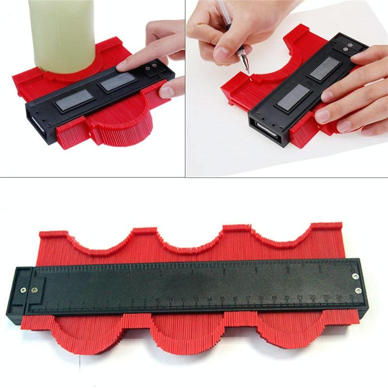 10-inch Woodworking Contour Arc Gauge Tool - Multifunctional - Green Tristar Online