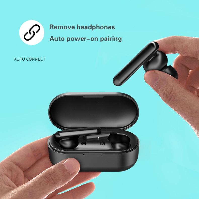 Mini Touch Control Tws Wireless Earphones with Mic & Charger Box - Green Tristar Online