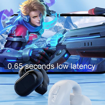 Wireless Clip-on Bluetooth Earphone for Sports and Gaming - Light Skin Tristar Online