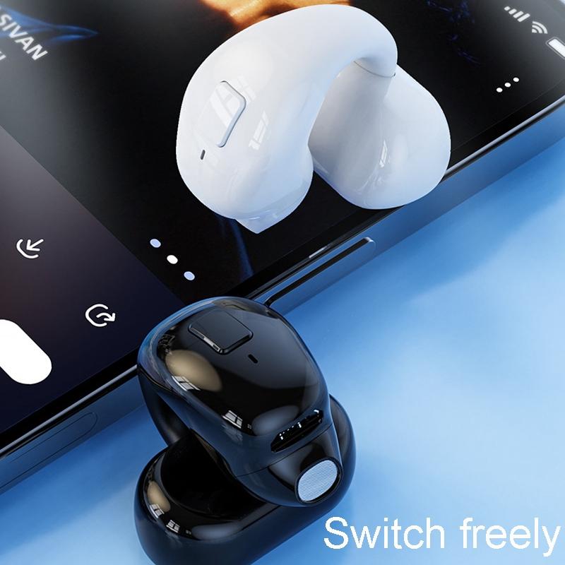 Wireless Clip-on Bluetooth Earphone for Sports and Gaming - Light Skin Tristar Online