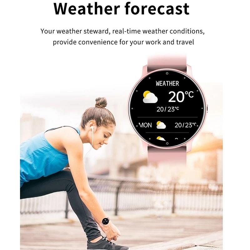 Smart Watch With Heart / Bp / Oxygen / Sleep Monitoring - Ip67 Waterproof - Yellow Tristar Online