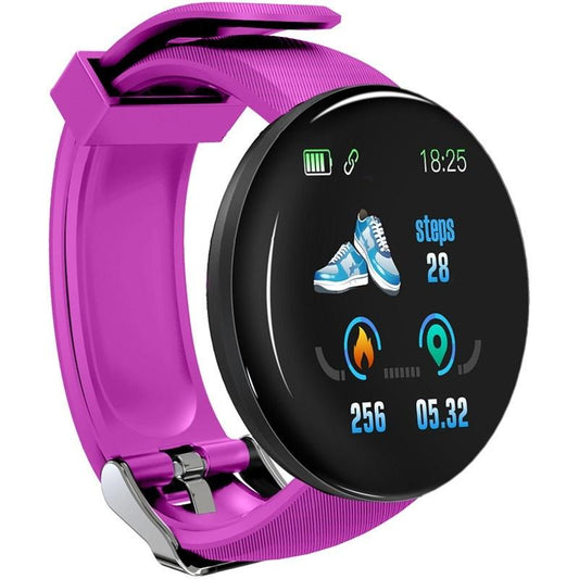 Smart Watch With Call Reminder And Health Monitoring - Waterproof - Purple Tristar Online