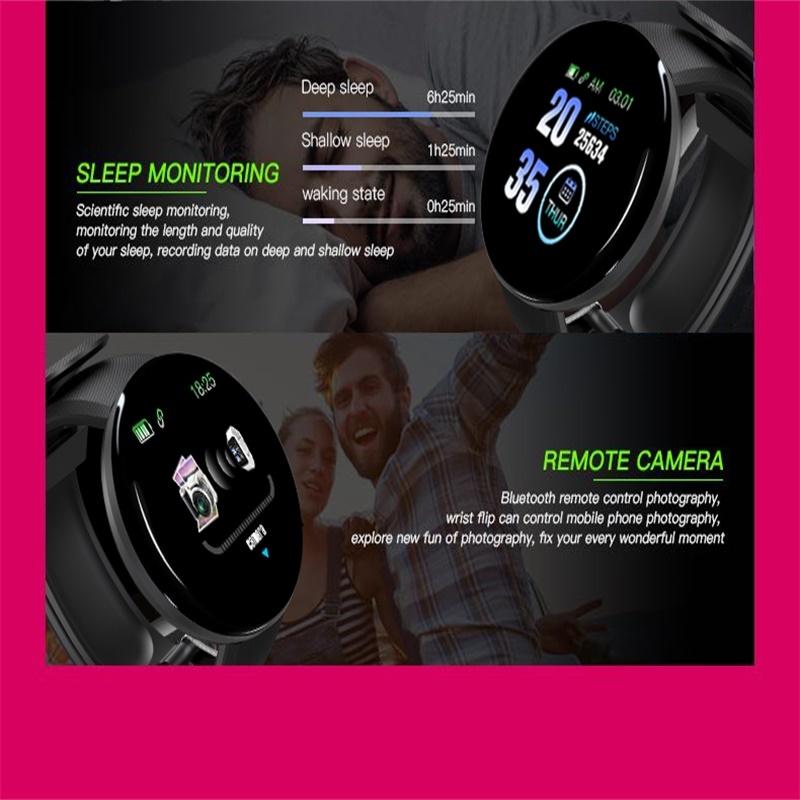 Smart Watch With Call Reminder And Health Monitoring - Waterproof - Purple Tristar Online