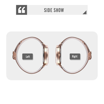 Stylish Skeleton Dial Waterproof Men Watch with Mesh Strap - White Tristar Online