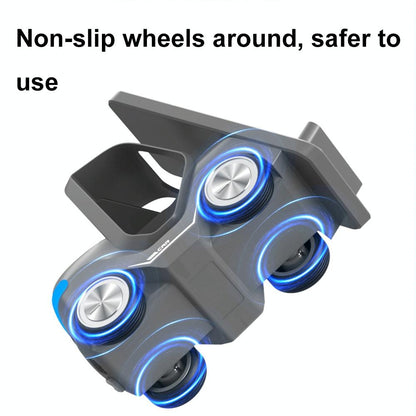 15W 3 In 1 Forklift Wireless Charger With Led Light - Yellow Tristar Online