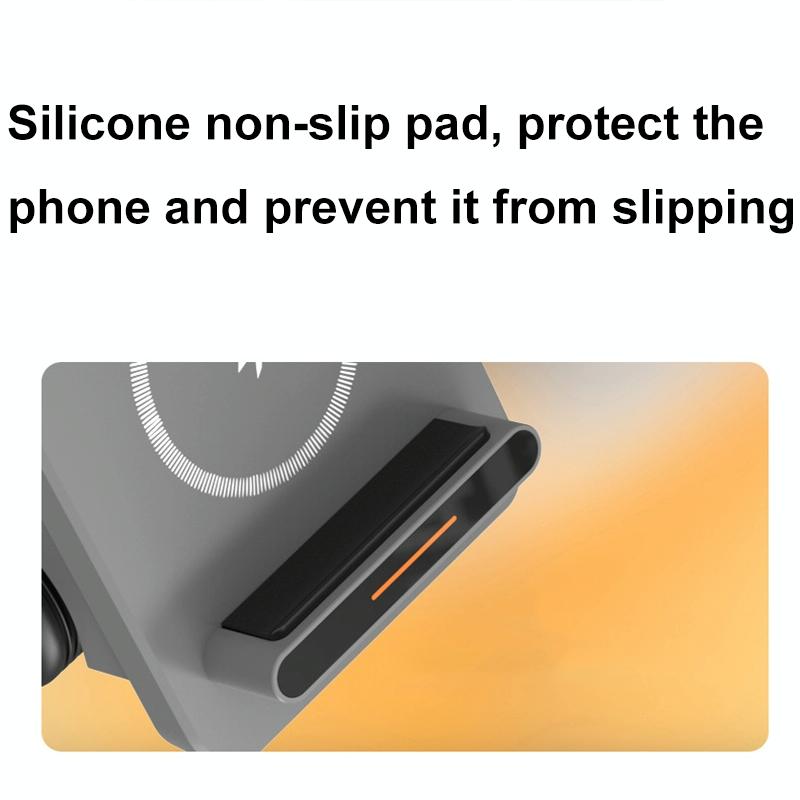 15W 3 In 1 Forklift Wireless Charger With Led Light - Yellow Tristar Online