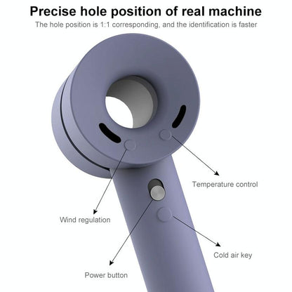 Shockproof Silicone Case For Dyson Hairdryer - Lavender Grey Tristar Online
