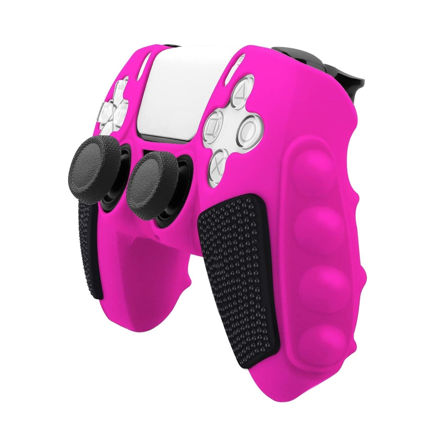 Silicone Gamepad Cover for Sony Ps5 - no Rocker Caps - Purple Black Tristar Online