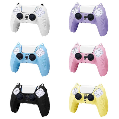 Silicone Cat Ear Gamepad Cover for Sony Ps5 - Yellow Tristar Online