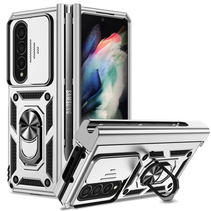 For Samsung Galaxy Z Fold4 5G Secure Sliding Case - Dark Green Tristar Online