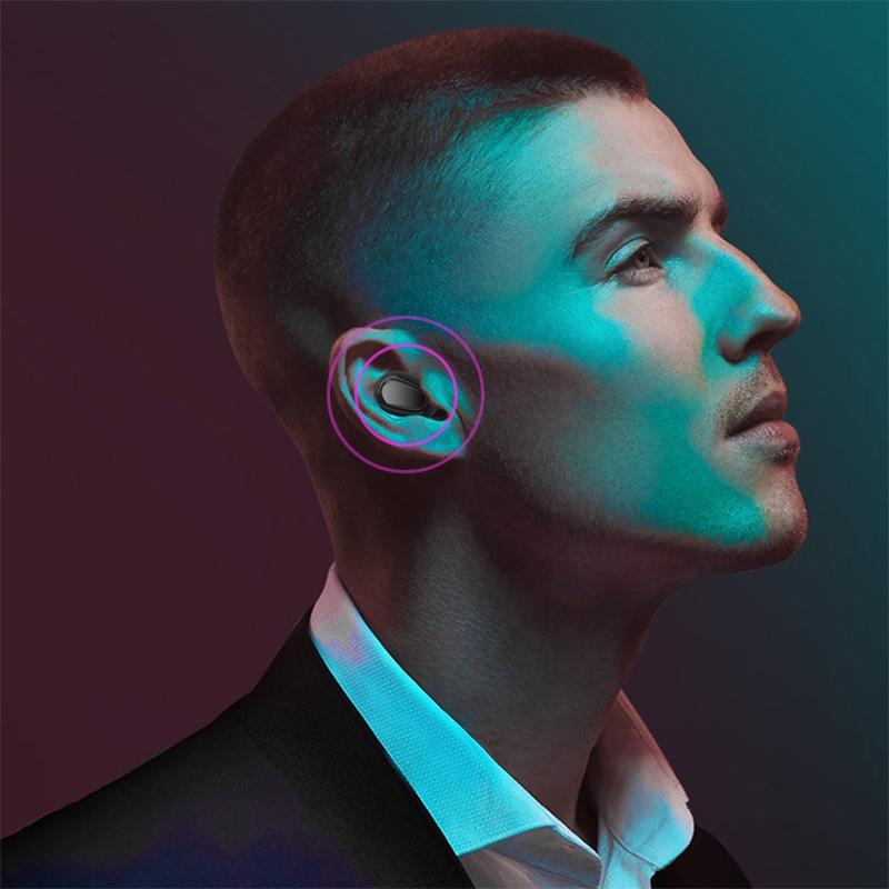 Wireless Bluetooth Earphones with 9d Sound and Charging Box - Pink Tristar Online