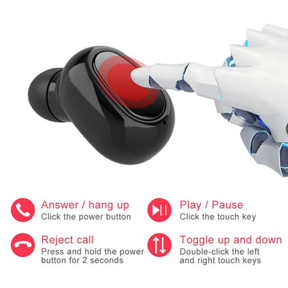 Wireless Bluetooth Earphones with 9d Sound and Charging Box - Pink Tristar Online