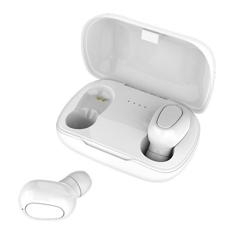 Wireless Bluetooth Earphones with 9d Sound and Charging Box - Pink Tristar Online