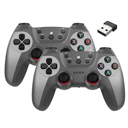 2.4g Wireless Controller for Pc Linux Android Tvbox - Supports Dual Connection - Battle Gray Tristar Online